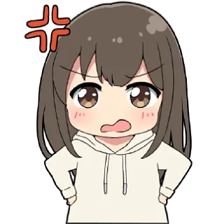 Sticker Парка Девочки 2 @Nyasticks - 1