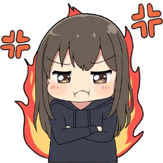 Sticker Парка Девочки 2 @Nyasticks - 3