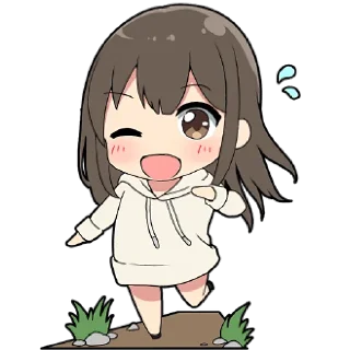 Sticker Парка Девочки 2 @Nyasticks - 4