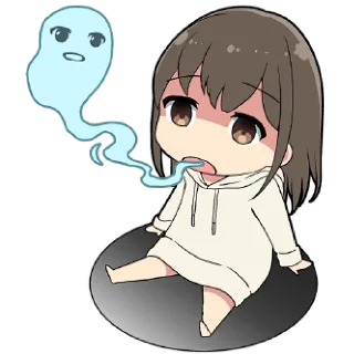 Sticker Парка Девочки 2 @Nyasticks - 2