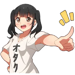 Стикер Парка-тян @Nyasticks - 2