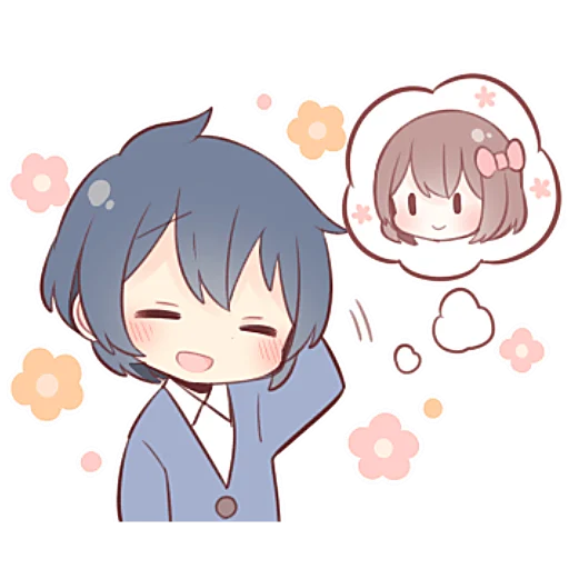 Sticker Парные-кун @nyasticks - 11