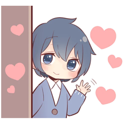 Sticker Парные-кун @nyasticks - 8