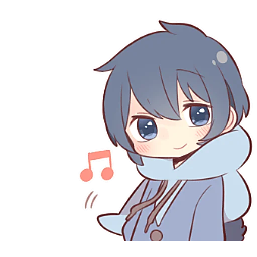 Sticker Парные-кун @nyasticks - 7