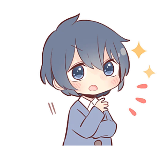 Sticker Парные-кун @nyasticks - 6