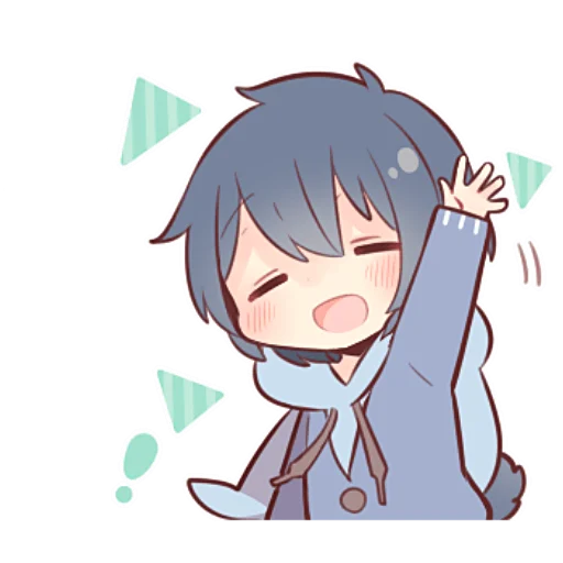 Sticker Парные-кун @nyasticks - 0