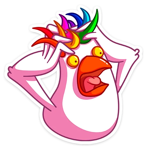 Sticker Попугусь :: @stickroom - 9