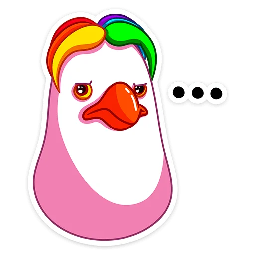 Sticker Попугусь :: @stickroom - 4