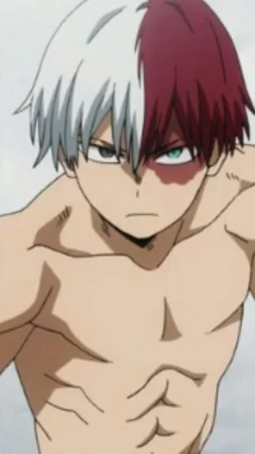 Sticker Parrot Todoroki by @fStikBot - 8