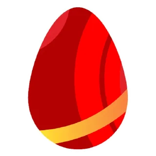Стикер Easter Eggs @stickersb2b - 8