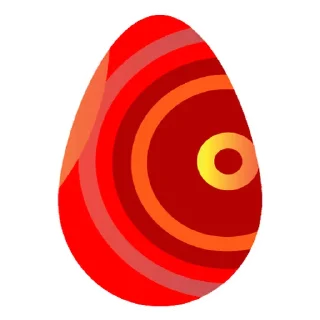 Стикер Easter Eggs @stickersb2b - 6