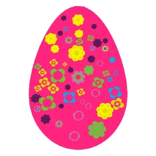Стикер Easter Eggs @stickersb2b - 1