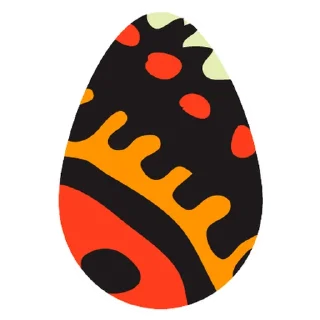 Стикер Easter Eggs @stickersb2b - 7