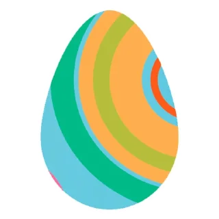 Стикер Easter Eggs @stickersb2b - 10
