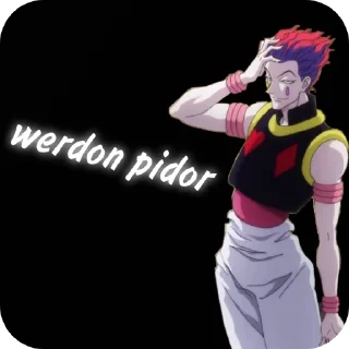 Sticker 𓆩kopchik𓆪 (hunter x hunter) - 6