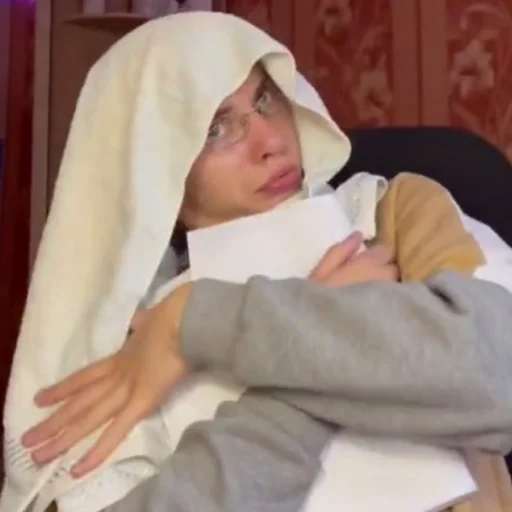 person human face clothing