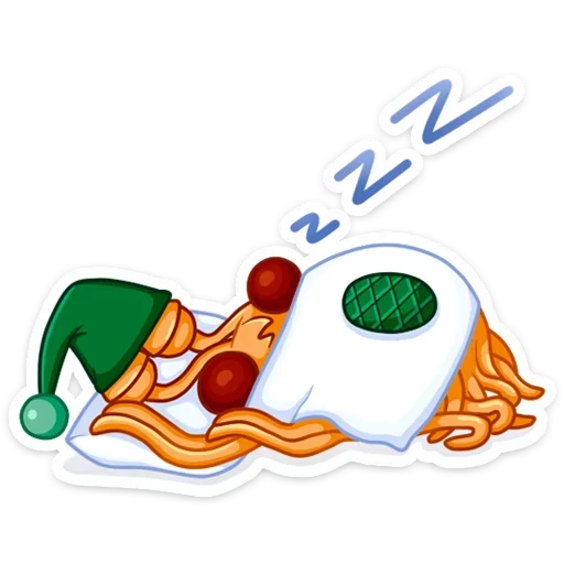 Стикер Макаронный Монстр :: @mosticks - 9