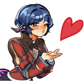 Sticker Пастель и Ас @Nyasticks - 10