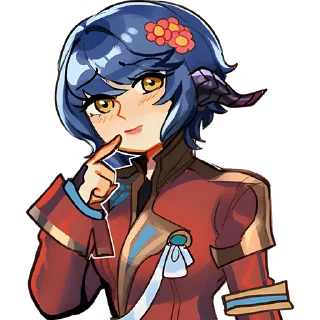 Sticker Пастель и Ас @Nyasticks - 7