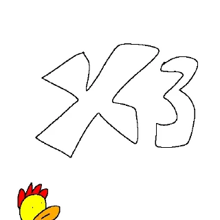 Sticker Пава-Пава - 10