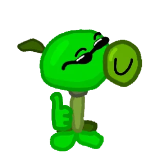 Стикер @Pea_With_Glasses эмоции - 6