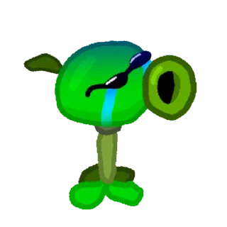 Стикер @Pea_With_Glasses эмоции - 1