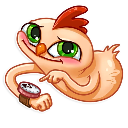 Стикер PeachyChick - 1