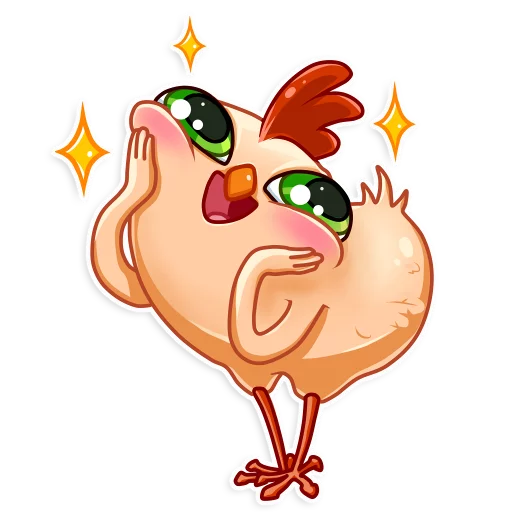 Стикер PeachyChick - 1