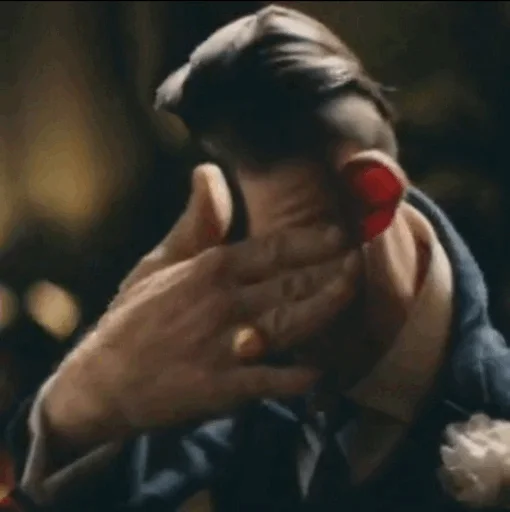 person screenshot finger