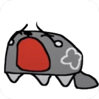 Стикер Камень @TgEmodziBot - 11