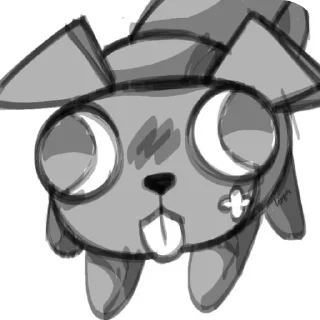 Sticker Пеббле!! ( @dandysworldstiker ) - 1