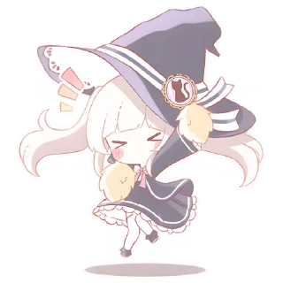 Стикер Печать ведьмы @Nyasticks - 8