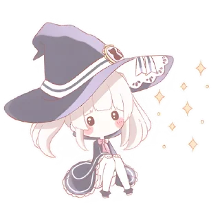 Стикер Печать ведьмы @Nyasticks - 4