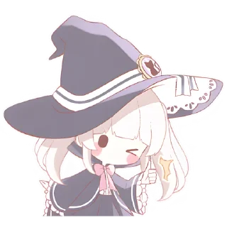 Стикер Печать ведьмы @Nyasticks - 2