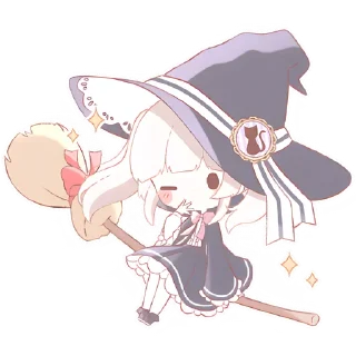 Стикер Печать ведьмы @Nyasticks - 10