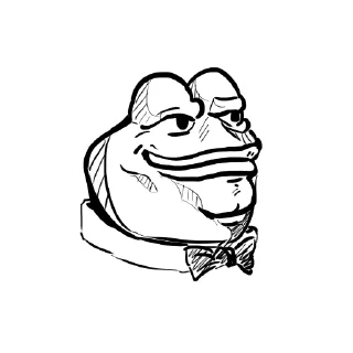 Sticker Sketchy Peepo stickers - 10