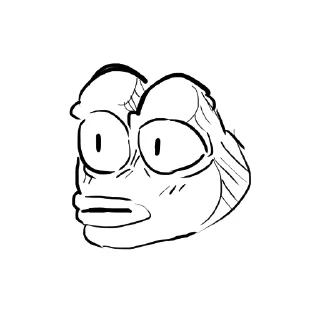 Sticker Sketchy Peepo stickers - 8