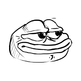 Sticker Sketchy Peepo stickers - 0