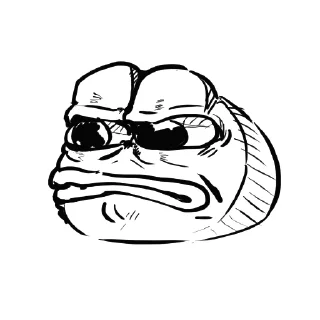 Sticker Sketchy Peepo stickers - 4