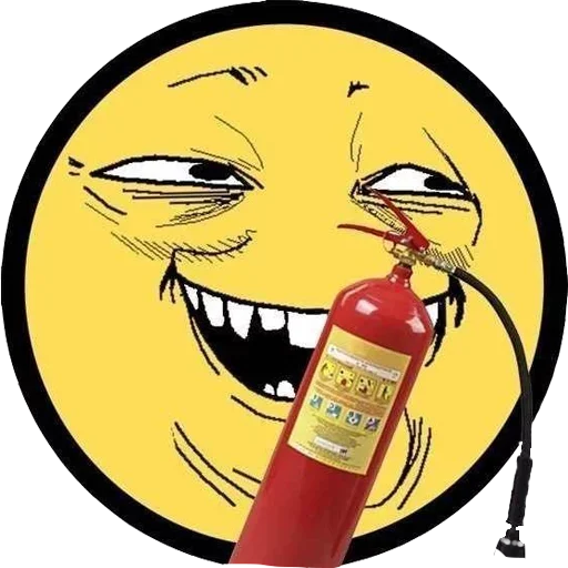 рисование СМС огнетушитель