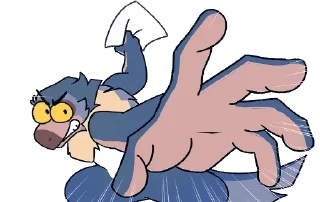 Стикер Pekko, the Archaeopterix - 9