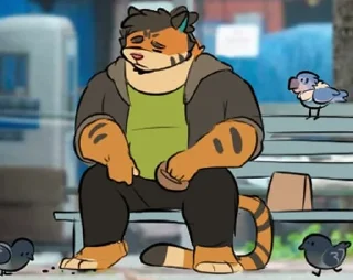 Стикер Pekko, the Archaeopterix - 7