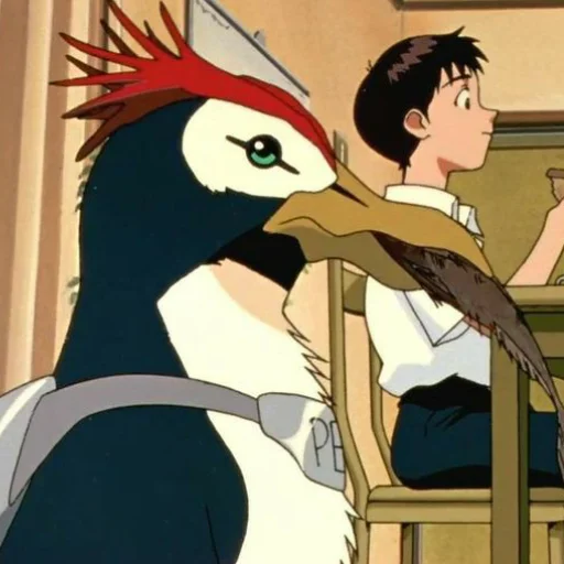 Sticker Pen_Pen_Evangelion - 1