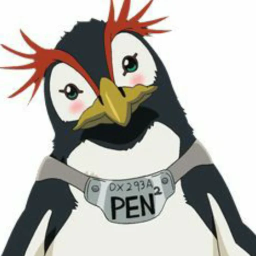 Стикер Pen_Pen_Evangelion - 1