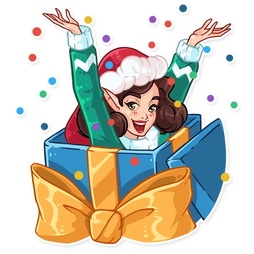 Sticker Penelope the Elf - 4