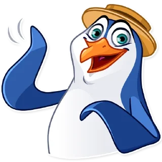 Sticker Penguin Kevin - 1