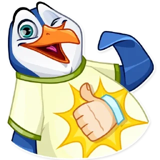 Sticker Penguin Kevin - 4