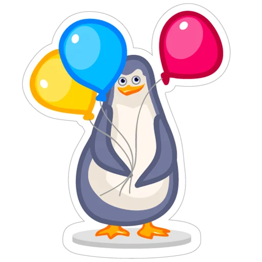 Sticker LE penguins UA - 5