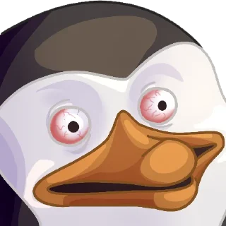 Стикер PenguinsFromMadagascar - 4