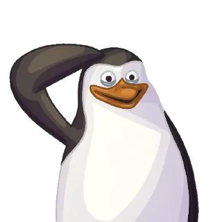 Стикер PenguinsFromMadagascar - 3